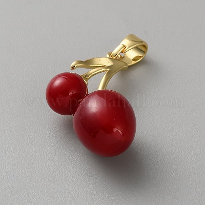 Подвески латуни cmолы&nbsp;KK-CJC0030-04G-05-1