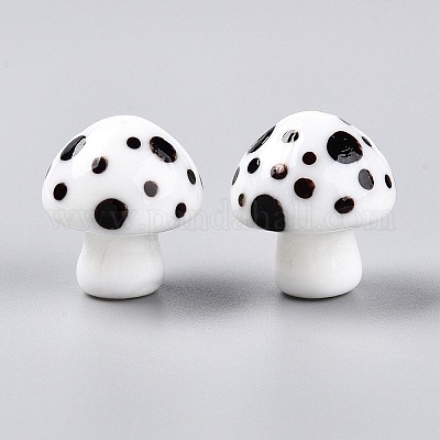 Бусы лэмпворк ручной работы LAMP-T021-13F-1