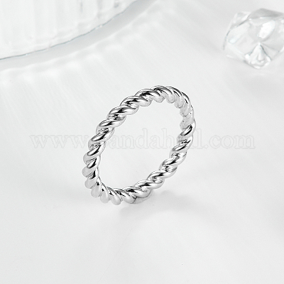 925 витое кольцо из стерлингового серебра AL3035-3-1