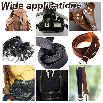 Шнур из искусственной кожи длиной 2 м. LC-WH0012-04A-1