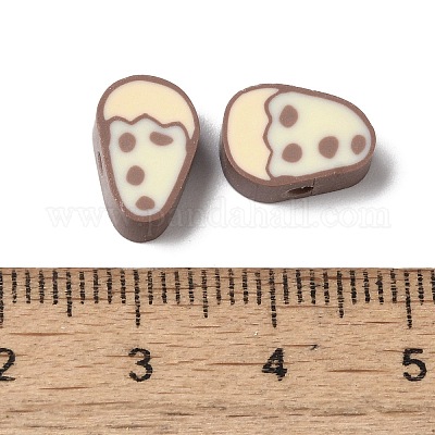 Бусины из полимерной глины  CLAY-H005-14-1