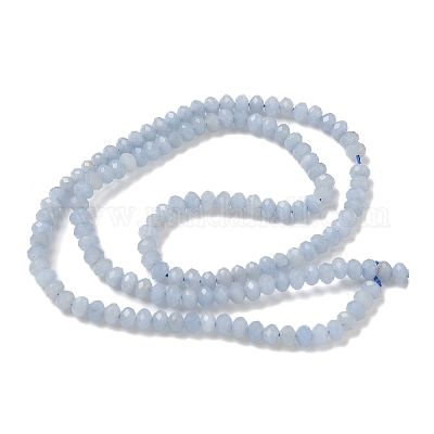 Натуральные ангельские бусины&nbsp;G-R013-B02-4x3mm-1