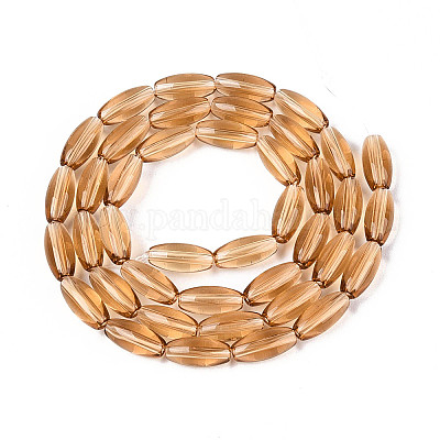 Прозрачные стеклянные бусины&nbsp;GLAA-T028-15T-02-1