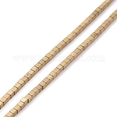 Гальванические немагнитная синтетический гематит бисер пряди G-G862-03H-1