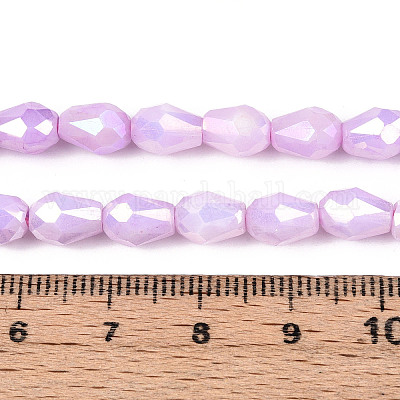 Антикоррозийные гальванические стеклянные бусины GLAA-T025-13A-05-1