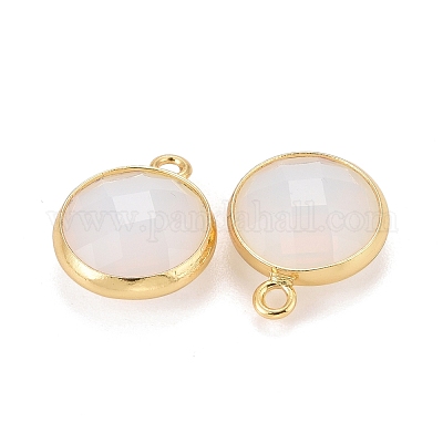 Латунь стекло амулеты KK-C228-01G-1