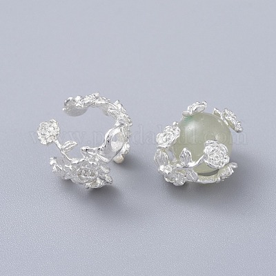 Латунные причудливые шапочки для бус PALLOY-G193-07S-1