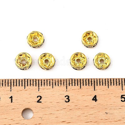 Латунь марки А горный хрусталь Spacer бисер RSB036NF-05G-1