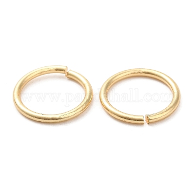 Латунные кольца прыжок открыт KK-F855-07G-1