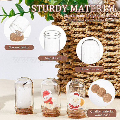 Стеклянный купол AJEW-CP0005-62B-1