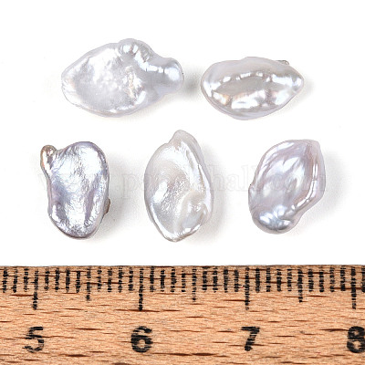 Натуральный жемчуг в стиле барокко кеши PEAR-N020-S18-1