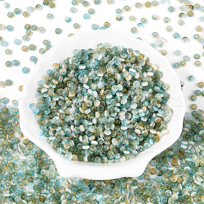 Имитация кошачьего глаза стеклянные бусины SEED-N007-31H-1