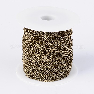 Железные витые цепочки обуздать цепи&nbsp;CHS001Y-AB-1