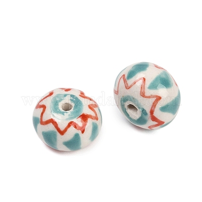 Фарфоровые бусины ручной работы PORC-I029-06-1