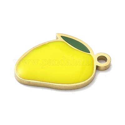 Подвески с фруктовой эмалью из нержавеющей стали 304 STAS-G362-04G-02-1