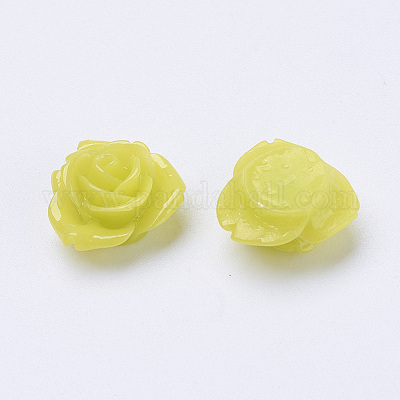 Смешанная смола цветок кабошоны X-CRES-B3434-M-1