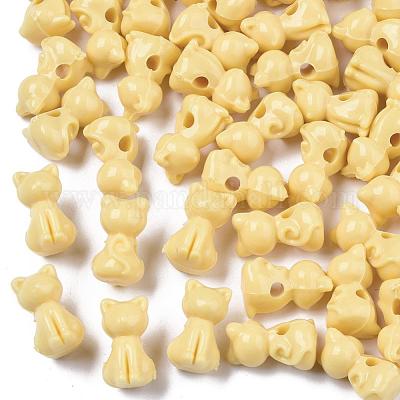 Непрозрачные бусины из акрила&nbsp;MACR-S830-02A-1