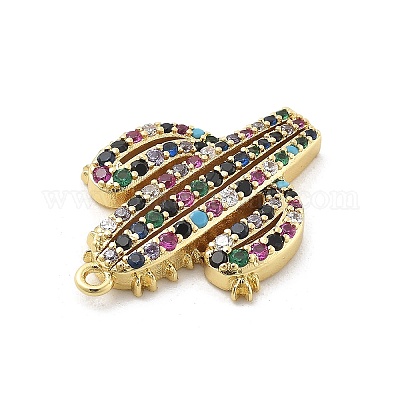 Латунные подвески из микро-паве KK-L228-46G-1