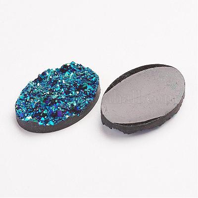 Druzy смолы кабошоны&nbsp;CRES-S044-30x20mm-6-1