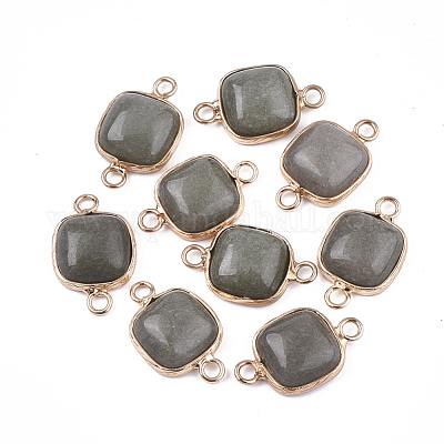 Соединители звеньев естественного белого нефрита G-S344-69B-1