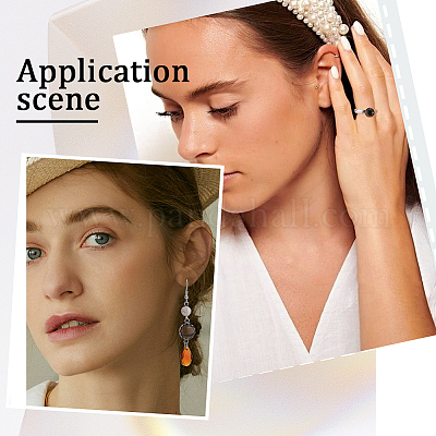 40 шт. 4 стиля натурального тигрового глаза кабошона&nbsp;G-SC0002-48-1