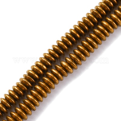 Гальванические немагнитных гематит бисер пряди G-P571-B01-01D-1