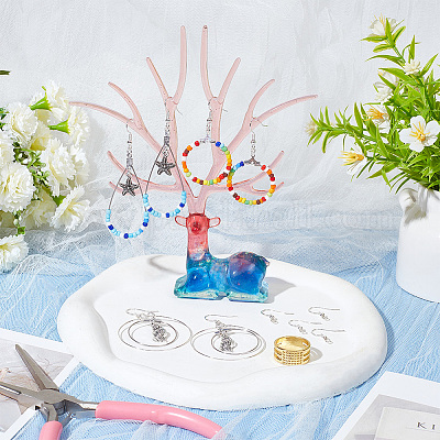 Набор для изготовления серег на тему океана своими руками DIY-AR0003-30-1