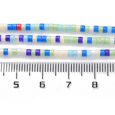 Бусы лэмпворк ручной работы LAMP-L078-008M-1