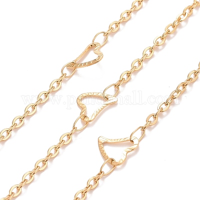 Кабельные цепи с сердечником из нержавеющей стали 304 с вакуумным покрытием pvd CHS-E006-04G-1