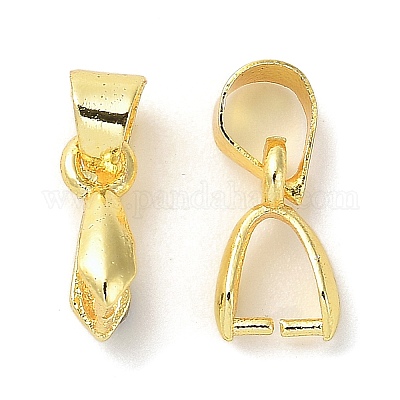 Латунные держатели кулонов с покрытием стойки KK-R211-06KCG-1