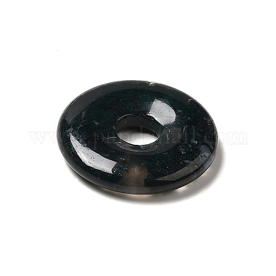 Природные моховой агат подвески G-I331-01K-1