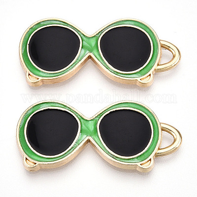 Подвески из эмали и сплава ENAM-T022-19C-1