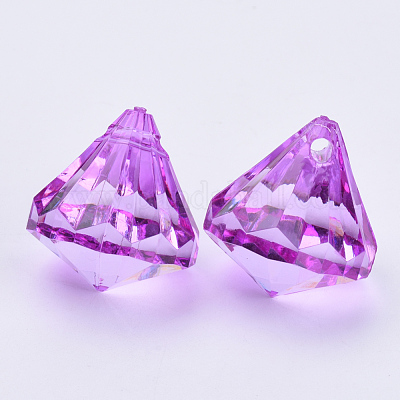 Прозрачные акриловые подвески TACR-Q260-D-V-1