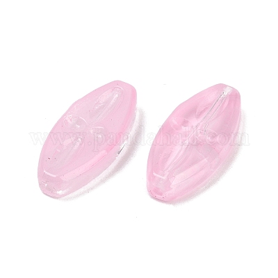 Прозрачные стеклянные бусины DGLA-E004-14I-1