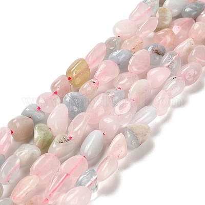 Morganite beads 20mm