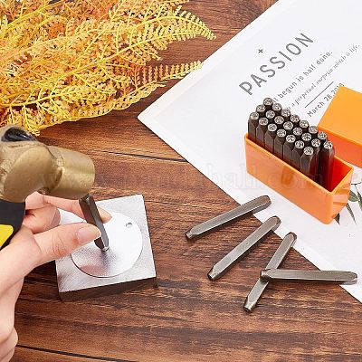 Марки из углеродистой стали AJEW-WH0092-16-1