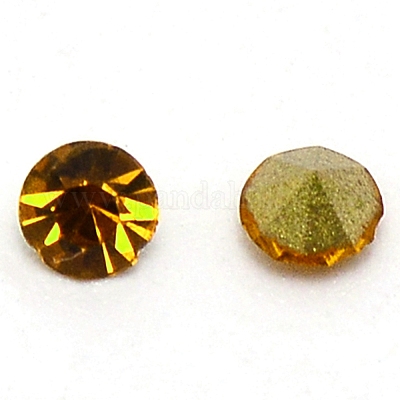 Стеклянные стразы кабошоны&nbsp;RGLA-WH0005-02A-1