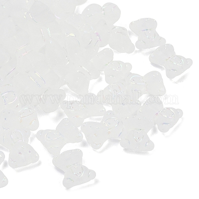 Матовые прозрачные акриловые бусины OACR-P029-20B-05-1