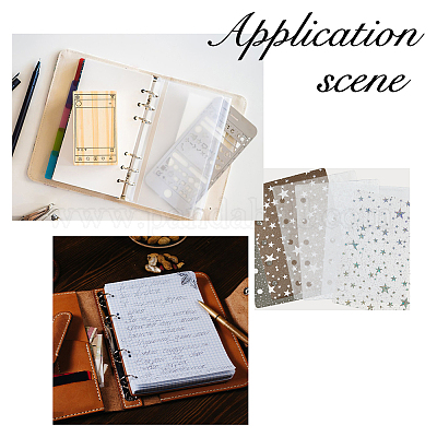 12 шт. 12 стиля ПВХ листы-разделители для блокнота FIND-FH0011-94-1