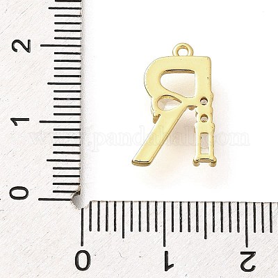 Латунные микро проложить кубического циркония подвески KK-M310-01G-18-1