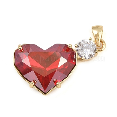 Латунные микро проложить кубического циркония подвески KK-B150-29G-02-1