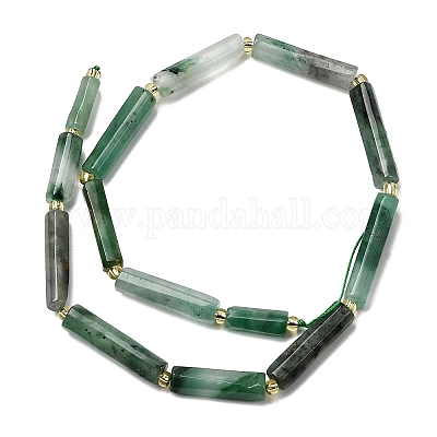 Естественный зеленый авантюрин бисер нитей G-D353-A14-1