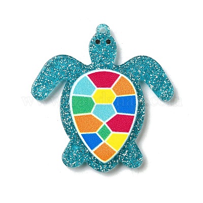 Акриловые подвески на тему океана OACR-S003-01C-1