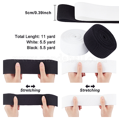 2 цвет латексная плоская эластичная резинка&nbsp;EC-BC0001-30-1