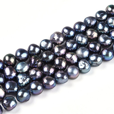 Нити из натурального культивированного пресноводного жемчуга PEAR-N014-06G-06-1