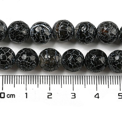 Хрустящий агат бус пряди G-A003-1-1