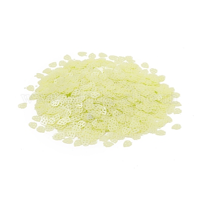 Пластиковые бусины с блестками PVC-R024-05B-1