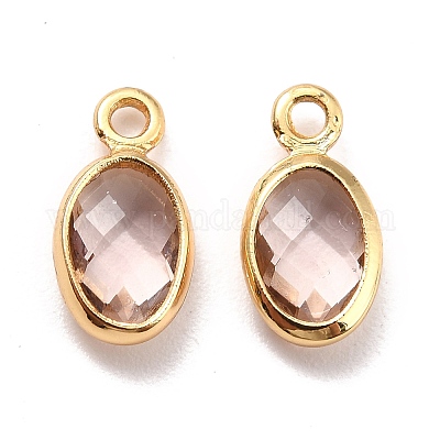 Экологически чистая латунь со стеклянными подвесками KK-K268-01W-1