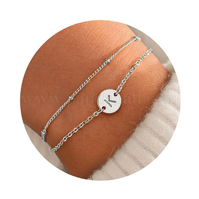 201 многорядный браслет из нержавеющей стали FS-WG545AB-08-1