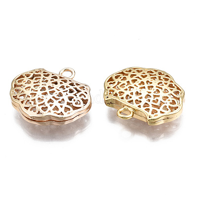 Латунные подвески&nbsp;KK-S356-384G-NF-1